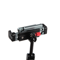 Support de téléphone de voiture en alliage d'aluminium flexible super résistant support mobile multifonctionnel à 360 degrés caractéristique rotative réglable