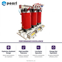 Transformateur sec en alliage amorphe Pearl Electric 3150 kVA avec rapport de test de perte IEEE fourni