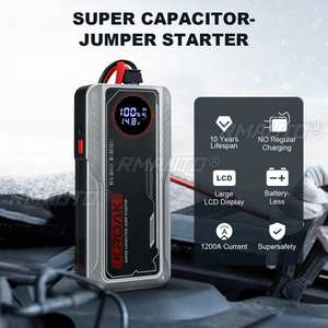 Arrancador de Coches Kroak S320 12V con Supercondensador, Banco de Energía sin Batería 5*400F, Dispositivo de Arranque de Coches con Corriente Máxima de 1200A - Product Image 2