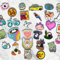 Badges de revers personnalisés avec votre propre logo et nom, mignons, en émail dur ou doux, en métal, pour vêtements