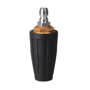 Kaigongte High Pressure Spray Nozzle Aluminum Alloy 360 Degree Rotating Lotus Tip 1/4 Quick Connector For Car <b>Washer</b> - Product Image 1