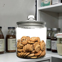 Longshuo – Lot de 24 bocaux de conservation alimentaire modernes en verre acrylique transparent de 400 ml avec anneau d'étanchéité en silicone, portables et grands, pour une conservation optimale de la fraîcheur