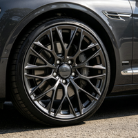 Jantes forgées sportives contemporaines pour une esthétique améliorée – Pièces automobiles universelles pour modification de voiture 17/18/19 pouces
