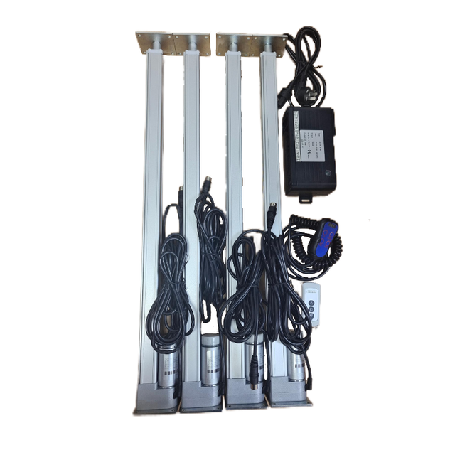 Customizable 24V IP54 Waterproof Linear Actuator 500N Force 650mm Stroke Permanent Magnet Construction Wireless Hand Controller