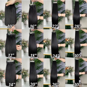 Extensions de cheveux naturels non traités du Vietnam, lisses comme des baguettes, mèches de cheveux humains vierges - Product Image 2