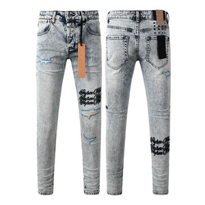 มีสินค้าพร้อมส่ง กางเกงยีนส์ดีไซเนอร์คุณภาพสูง ยี่ห้อแท้ ผ้าเดนิมยืดหยุ่น สำหรับผู้ชาย รุ่น Kusy Jeans - Product Image 1