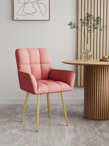 Ghế tựa lưng thư giãn bán buôn nhà máy, chất liệu vải nhung, dành cho nhà hàng, bếp, phòng ăn, đang được bán - Product Image 6