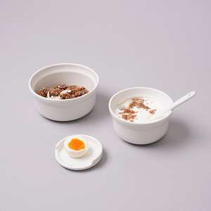 Service de table en céramique de luxe coréen, 4 pièces, porcelaine faite à la main, fraîcheur durable, écologique, savoureux, véritable, refermable - Product Image 4