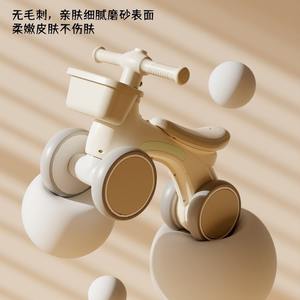 Bicicleta de Equilibrio para Niños de 12 Pulgadas, Scooter Seguro de Cuatro Ruedas para Niños Pequeños de 2 a 3 Años - Product Image 5