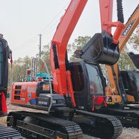 Harga Terjangkau Excavator Bekas 12 Ton ZX120 Backhoe dengan Pompa Gigi, Komponen Inti Bearing, Kondisi Bagus HITACHI ZX120 Tersedia