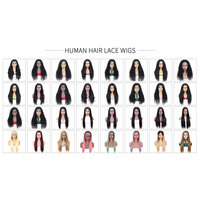 Wig Rambut Asli Manusia Kinky Straight 13x4 Lace Front untuk Wanita, Wig Lace Frontal Pre Plucked dengan Baby Hair, Rambut Asli Manusia Remy Brasil