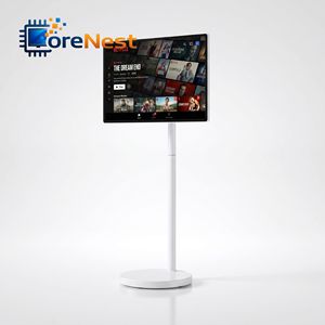 CoreNest 2026 Pantalla Inteligente Móvil para Ver <span class=keywords><strong>Fútbol</strong></span> <span class=keywords><strong>en</strong></span> <span class=keywords><strong>Vivo</strong></span>, TV Inalámbrica con Ruedas, Monitor Táctil Android, Pantalla Personal - Product Image 4