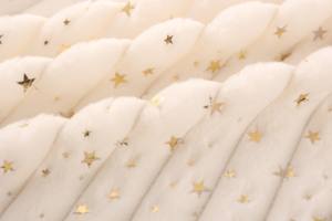 Reciclado al por mayor Jacquard bronceado 100% poliéster piel de conejo tela sintética R tela de felpa para el hogar manta bolsa de juguete - Product Image 2