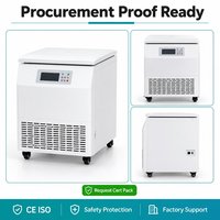 Centrifugeuse réfrigérée ClearSight CGCSZ-002 en acier inoxydable de haute qualité, 4x1000ml, 4000 tr/min, 3309xg, pour préparation de sérum et capillaires