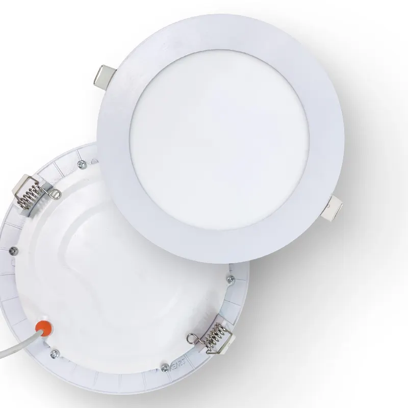 Ultra-Dunne Led Down Licht Ronde Paneellamp 3W 6W 12W Ingebed Plafond 18W Spot Licht