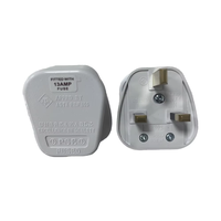UK British 3 Pins Plug BS1363 Certificat UK Power Plug Insert 13A Fusible Plug