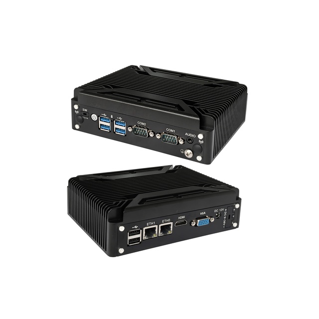 Fanless I3 I5 I7 N100 N95 J6412 DDR4 12th 13th Generation windows 11 Linux NUC Mini PC Computer