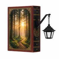 Lanterne de rue vintage européenne pour coin lecture, rechargeable par USB, à intensité variable tactile, sans fil, lampe de table LED décorative pour étagère