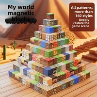 Bloques de Construcción Magnéticos al por Mayor, Mini Bloques Magnéticos de 2CM, Bloques de Construcción DIY con Servicio Personalizado, Juguete STEM para Niños