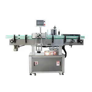 Kualitas Tinggi Pabrik Langsung Otomatis Self-Adhesive Sticker Labeling Machine untuk Botol Round