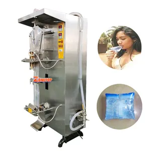 Machine en plastique de traitement de l'eau en plastique de sachet liquide automatique de sachet en plastique de haute efficacité