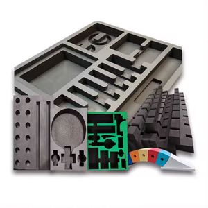 Custom Foam Insert Packaging Black EPE <b>PU</b> EVA Foam Package High Density Polyethylene <b>Adhesive</b> Eva Foam - Product Image 3