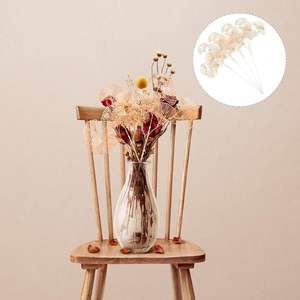 Nouveautés en promotion : 3 fourchettes de fleurs artificielles en forme de feuille de Ginkgo Biloba dorée en vrac pour la décoration intérieure - Product Image 6