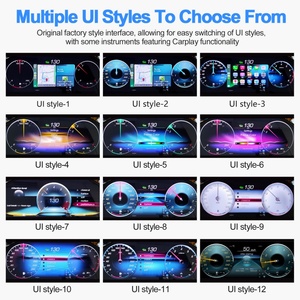 12.3 Inch Digital <b>Speedometer</b> Instrument Cluster <b>for</b> Mercedes Benz ML GL GLE GLS 2012-2019 LCD Dashboard - Product Image 3