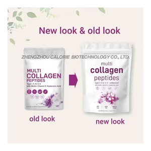 Private Label Multi collagene peptidi idrolizzati in polvere peptidi proteici con acido ialuronico biotina & vitamina C in polvere - Product Image 2