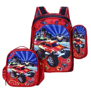 Dengan Harga Murah Jual Anak Laki-laki Sekolah 3D Anime Super Hero Spider Man Tas Buku untuk Anak-anak Sekolah Dasar Ransel untuk 6-12 Tahun Anak