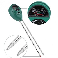 Testeur de sol moderne à 3 voies pH-mètre testeur d'humidité capteur de lumière pour jardin pelouse ferme intérieur extérieur soin des plantes