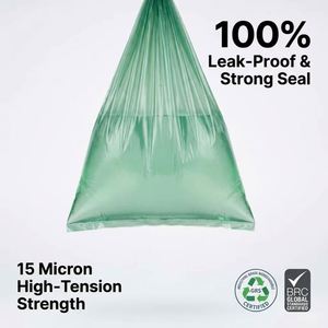 Custom Logo Wholesale Dog Poop Bag Reusable Leak Proof Thick Scented Disposal Pet Wast Sacks Cleanup Portable - Product Image 2