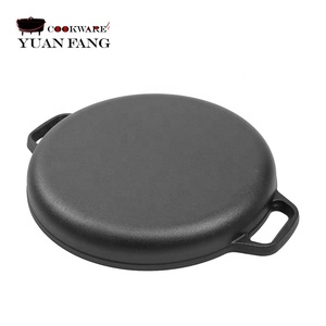 Vendita calda prestagionata 30/33/35CM <span class=keywords><strong>teglia</strong></span> <span class=keywords><strong>per</strong></span> <span class=keywords><strong>Pizza</strong></span> rotonda padella antiaderente in ghisa padella <span class=keywords><strong>per</strong></span> <span class=keywords><strong>Pizza</strong></span> - Product Image 5