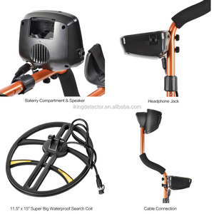 גלאי מתכות TX-950 ישירות מהמפעל עם סליל גדול 15 אינץ', גלאי זהב מקצועי לחיפוש תת קרקעי למרחקים ארוכים - Product Image 4