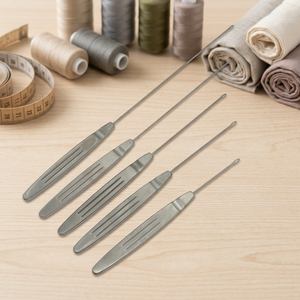 Aiguilles de ponction en acier inoxydable à pointe acérée pour suspension par traction, outils cosmétiques en plastique, ensemble d'instruments de classe I - Product Image 3