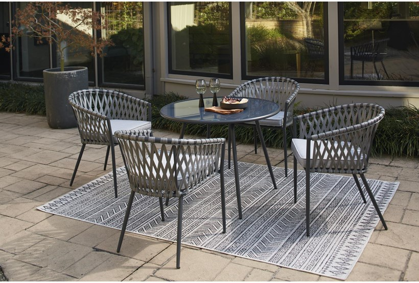 Garden dining living room chair hotel Villa lounge outdoor furniture rope chair