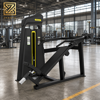 Machine de musculation professionnelle ZY pour presse à pectoraux inclinée, équipement de force robuste à sélection de poids pour solutions de projets de clubs de fitness