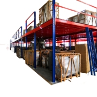 Plateforme de stockage amovible en acier robuste avec protection anticorrosion et revêtement en poudre, idéale pour les entrepôts et ateliers - Fabrication sur mesure à Zhongshan