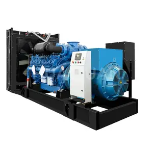 Motore generatori Diesel 50Hz 1500kw YUCHAI con silenziosi/container/tipo aperto in Thailand/Singapore/Indonesia