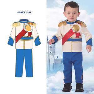 Costume de prince pour garçon, déguisement de fête à thème Halloween, carnaval, jeu de rôle, performance, haut à manches longues avec pantalon - Product Image 6