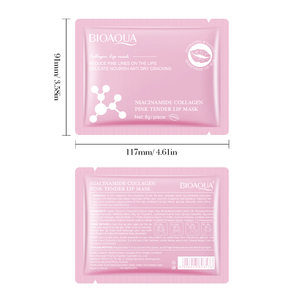Mascarilla Labial de Colágeno con Nicotinamida <span class=keywords><strong>BIOAQUA</strong></span>, Mascarilla Hidratante para <span class=keywords><strong>Labios</strong></span> para Prevenir <span class=keywords><strong>Labios</strong></span> Agrietados - Product Image 6