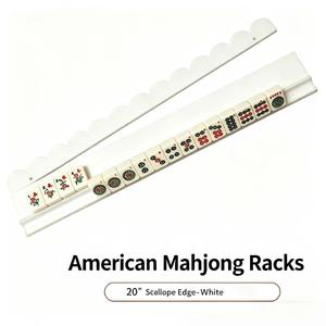 ชั้นวางไพ่มาจองอะคริลิคแบบอเมริกันขนาด 20 นิ้ว ขอบโค้งมน ที่วางไพ่มาจองใสหลากสี อุปกรณ์เสริมสำหรับ<span class=keywords><strong>เ</strong></span>กมมาจองสำหรับครอบครัว - Product Image 4