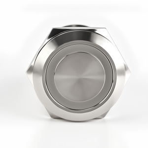 Bouton poussoir LED en métal 12mm 16mm 19mm 22mm 25mm IP65 pour système de nettoyage - Product Image 2