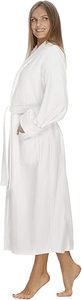 Bata de Baño de Felpa Suave de Lujo para Mujer, Cómoda, de Grado SPA, Invierno, Sólida, ODM, Romántica, para Baño y Descanso - Product Image 5