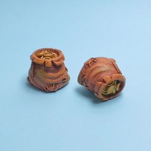 100 pièces assorties de mini-coffres au trésor pour aquarium, figurines miniatures, boîtes à pièces d'or, ornements pour artisanat et jardins féeriques - Product Image 5