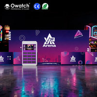 Machine de jeu de réalité virtuelle 9D pour simulateur d'amusement interactif VR Arena, avec modes de chasse, de tir et de marche, et fonction de combat, rentable