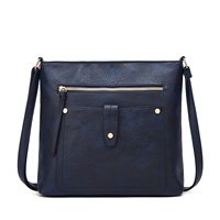 PB89 Élégant et simple grande capacité sac à bandoulière simple épaule pour femmes en gros PU cuir unique sacs à bandoulière Vintage L