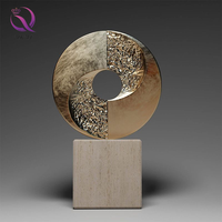 Statue décorative en résine artisanale de luxe, art pop pour la décoration de la maison et du bureau, sculptures, accessoires, pièces décoratives