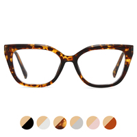 Nouvelles montures de lunettes anti-lumière bleue personnalisables pour femmes, tendance et polyvalentes (adaptées aux téléphones portables et aux ordinateurs)