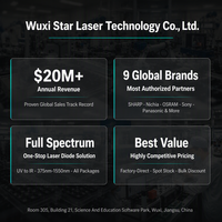 Diodes laser 405 nm de haute qualité, 65 mW, monomodes, violettes, pour la détection de particules fines, utilisation en capteur